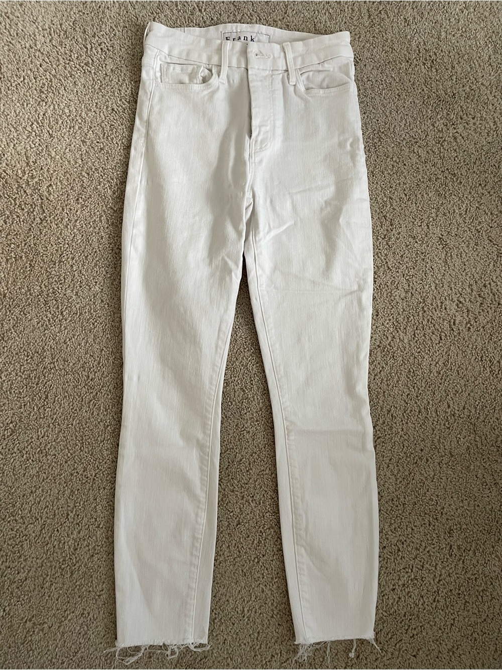 Frank & Eileen White Women’s Skinny Jeans